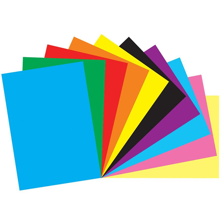 Color Liva Mondi Fon Kartonu 10 Renk Karışık 50X70 100'Lü Paket