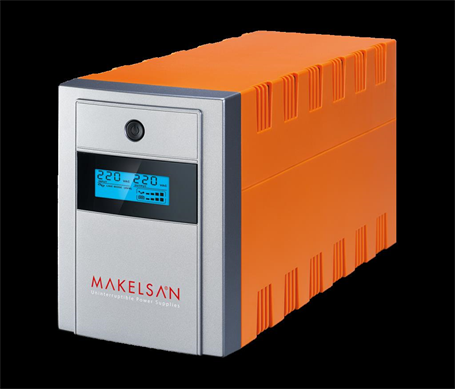 MAKELSAN LION X 1200 VA Line Interactive Lcd Ekran