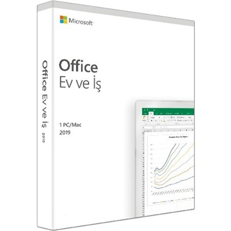 Microsoft Office 2019 Home And Business Türkçe Kutu - T5D-03258