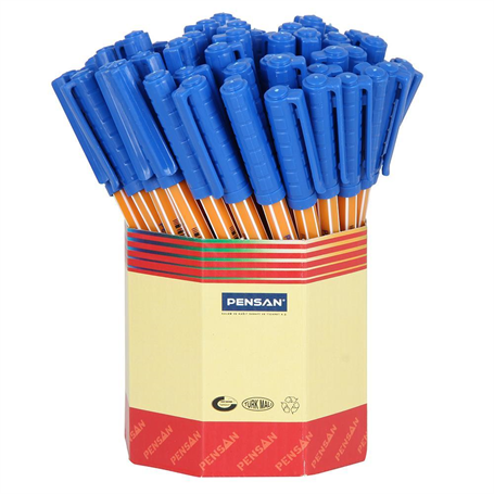 Pensan 1010 Tükenmez Kalem 60'Lı Paket Mavi Renk
