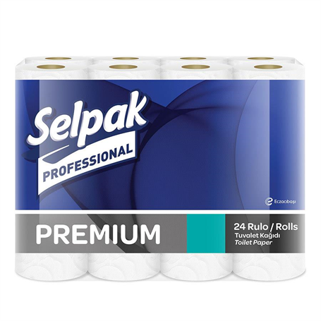 Selpak Professional Premıum Tuvalet Kağıdı 3 Katlı 24'lü Paket
