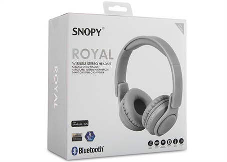 Snopy SN-BT51 ROYAL Beyaz Bluetooth Kulaklık