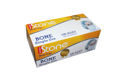 Stone Tek Kullanımlık Bone 100'lü Paket
