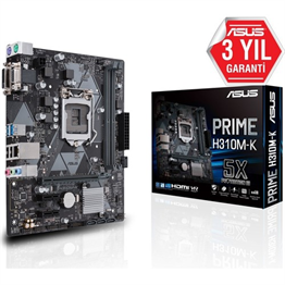 ASUS PRIME H310M-K INTEL H310 LGA1151 DDR4 2666 DV