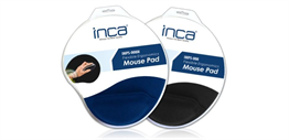 Inca IMSP-008M Bileklik Yatıklı Mousepad (Siyah)