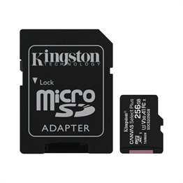 KINGSTON 256GB Canvas Select microSDXC CL10 80R