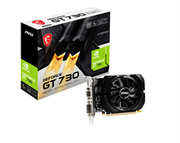 Msi GeForce GT 730 N730K-4GD3 OC 4GB DDR3 64 Bit Ekran Kartı